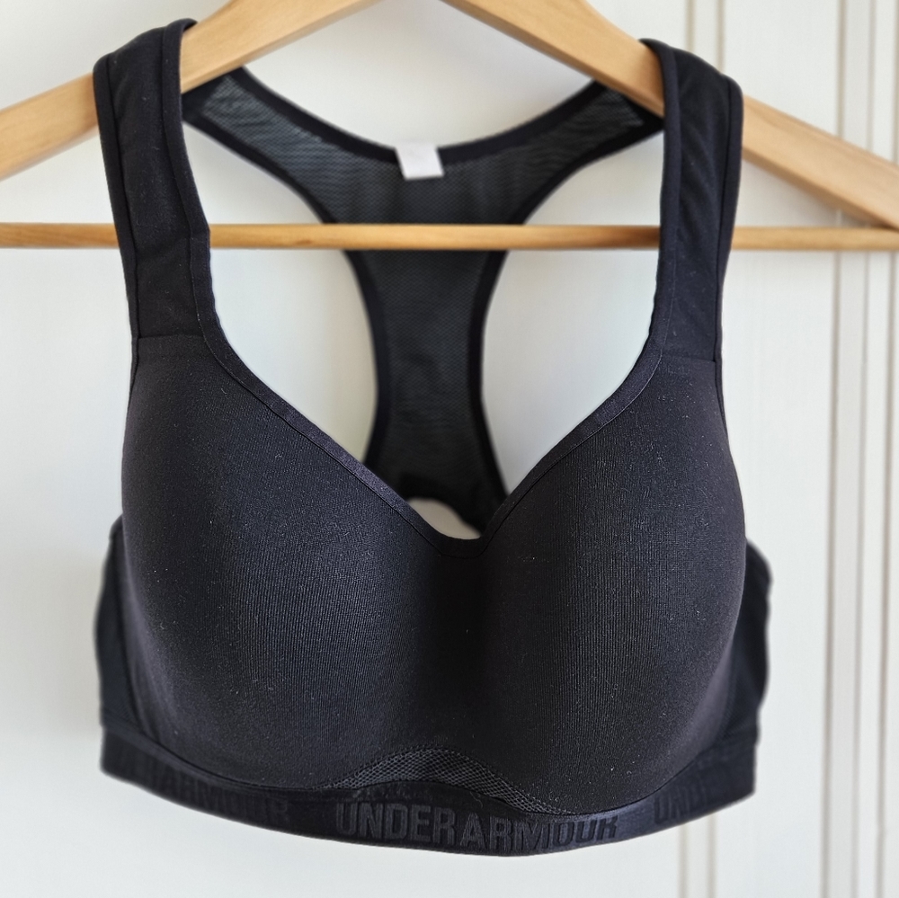 Under Armour Black Racerback Sports Bra